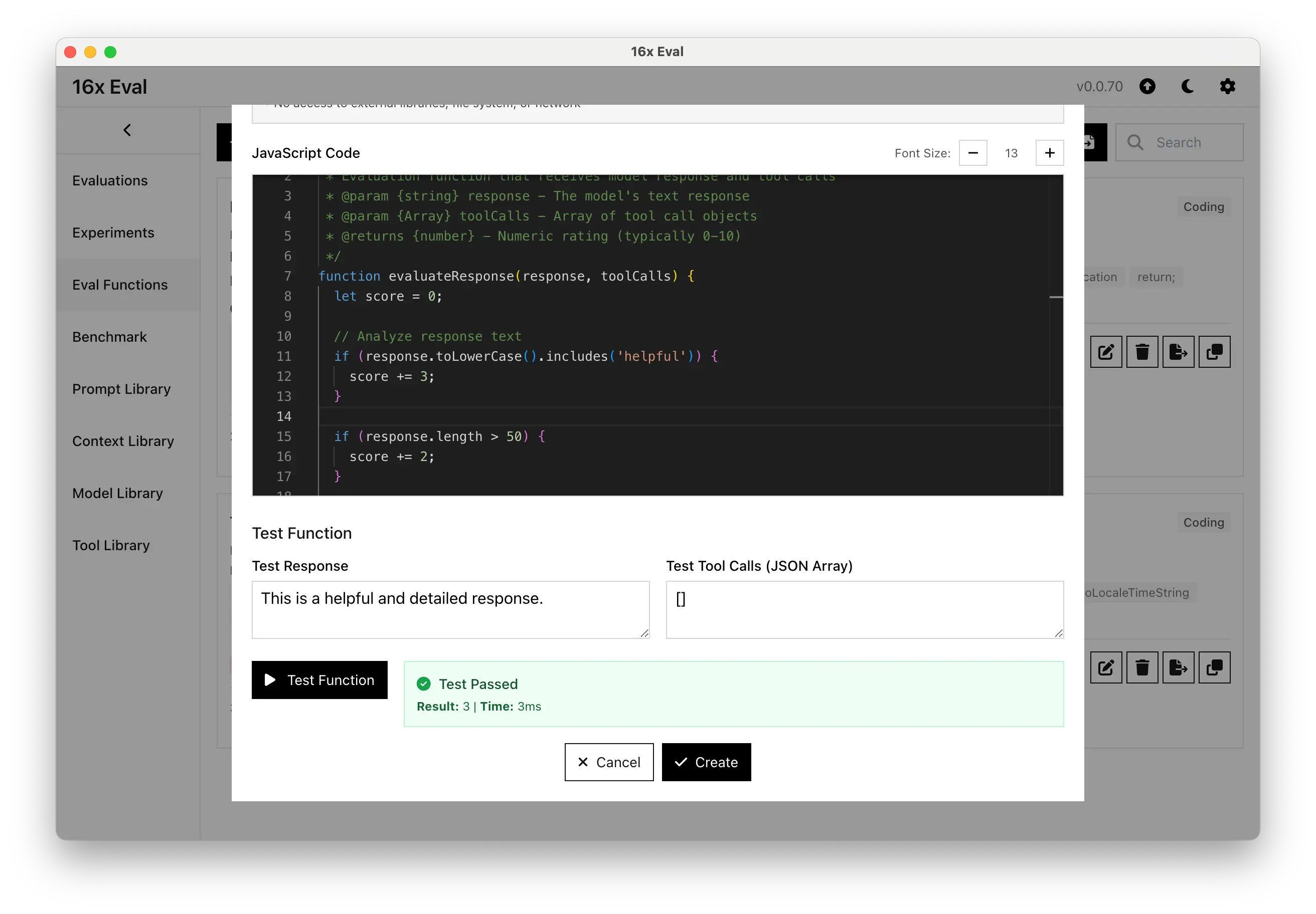 16x Eval JavaScript Functions screenshot
