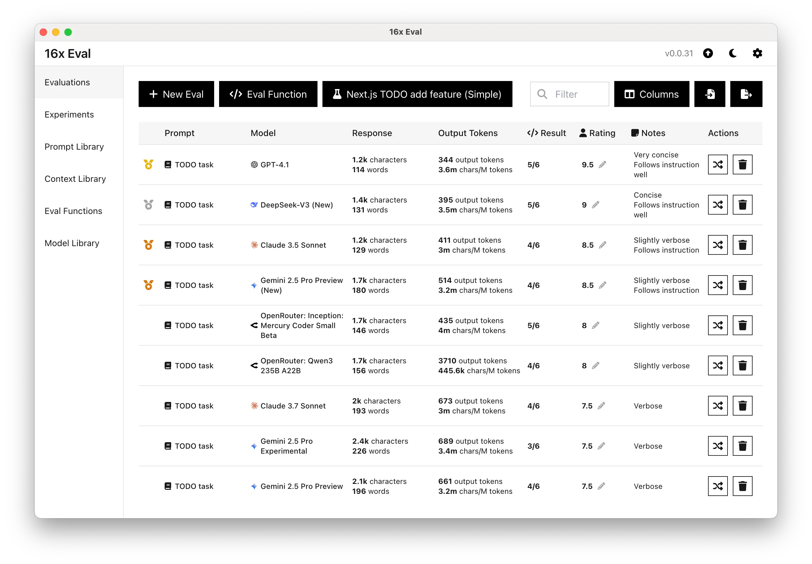 Release 0.0.31 - Notes feature