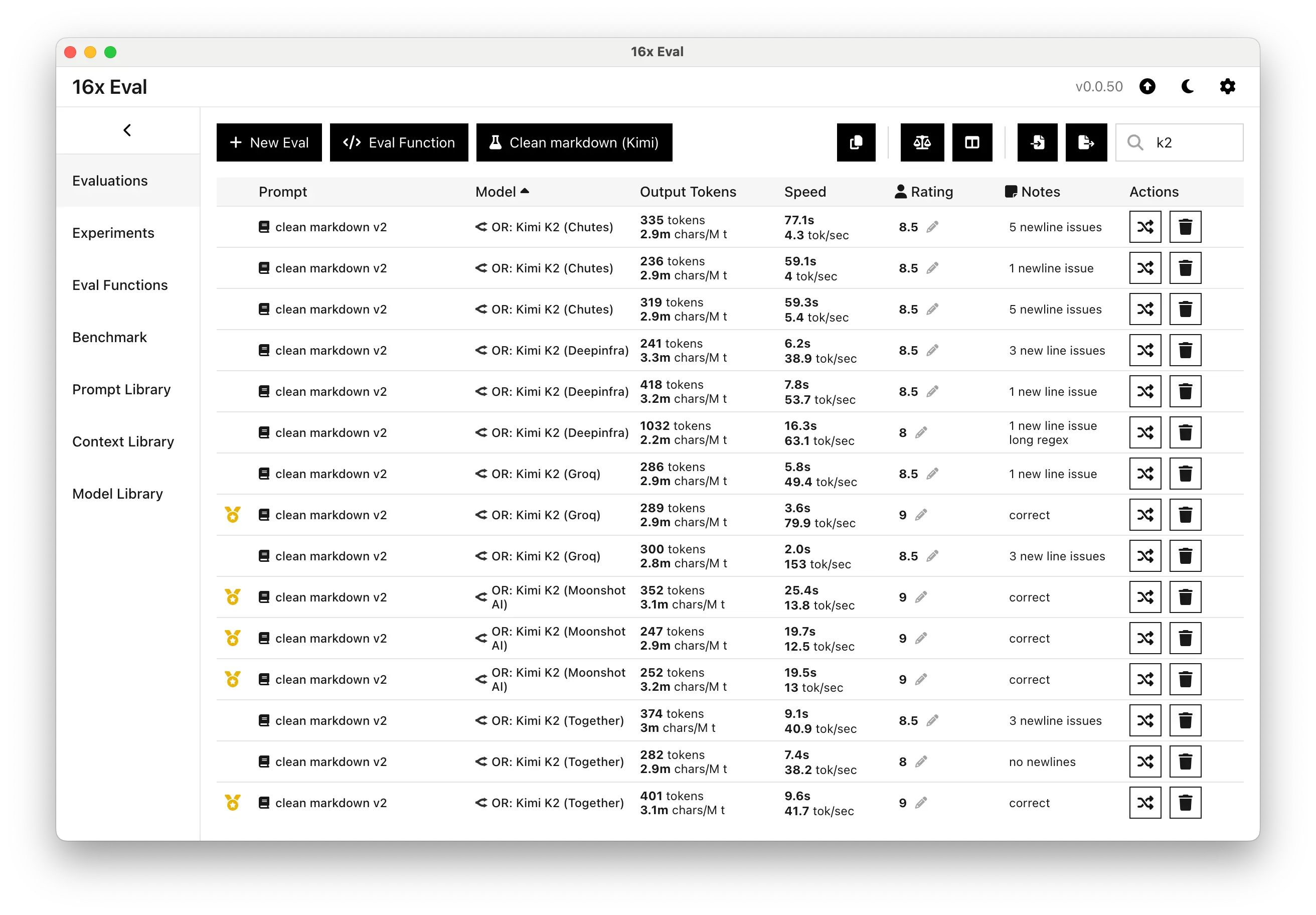 Release 0.0.50 - Compact layout setting and OpenRouter provider options