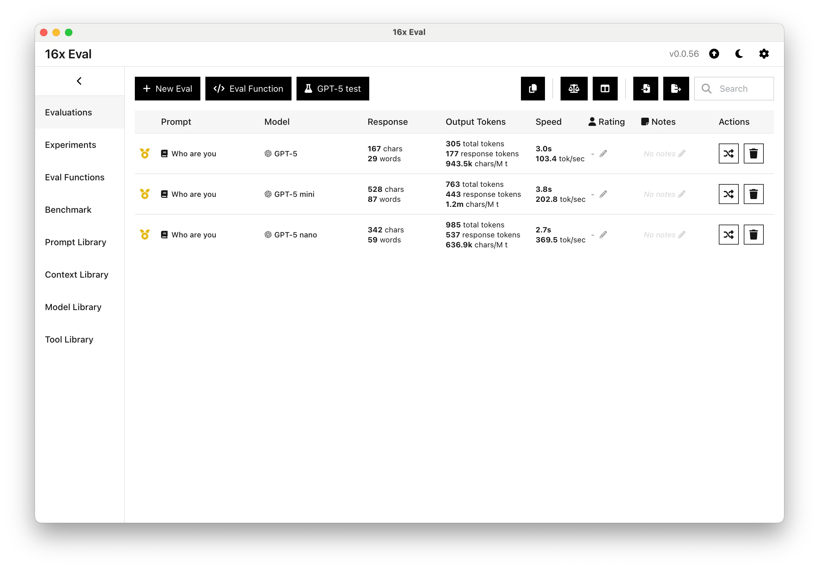 Release 0.0.56 - GPT-5 support